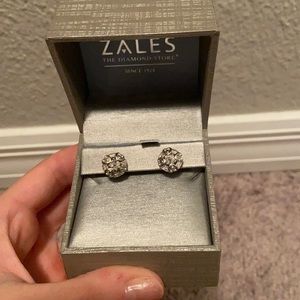 Diamond Studs-never worn